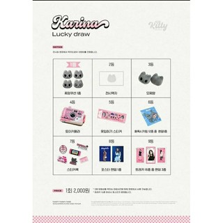 (SẴN) Lucky draw, random gacha karina