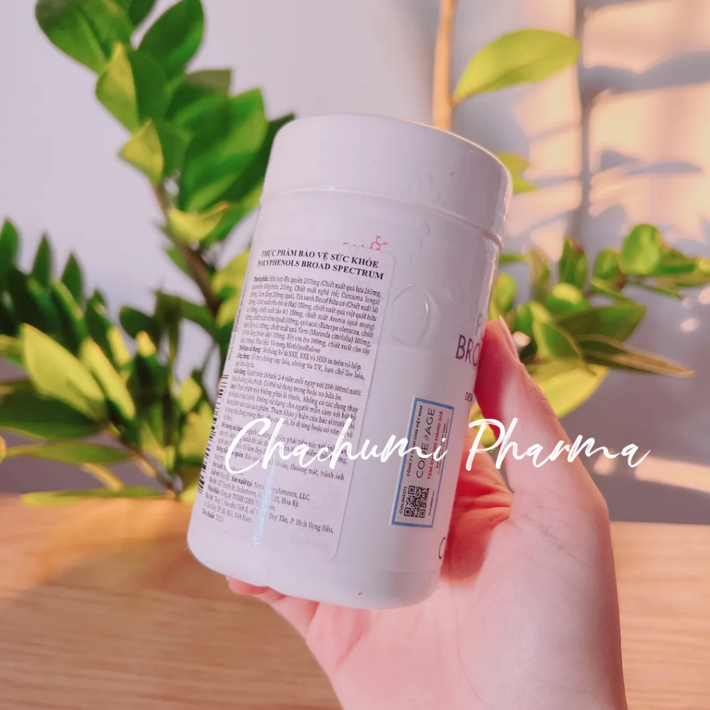 Viên Uống Chống Nắng Trẻ Hóa Da CodeAge Polyphenols 120 Viên