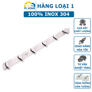 [HÀNG CAO CẤP - HÌNH THẬT] Móc treo quần áo cao cấp Toyoshi  Inox 304, bảo hành 10 năm
