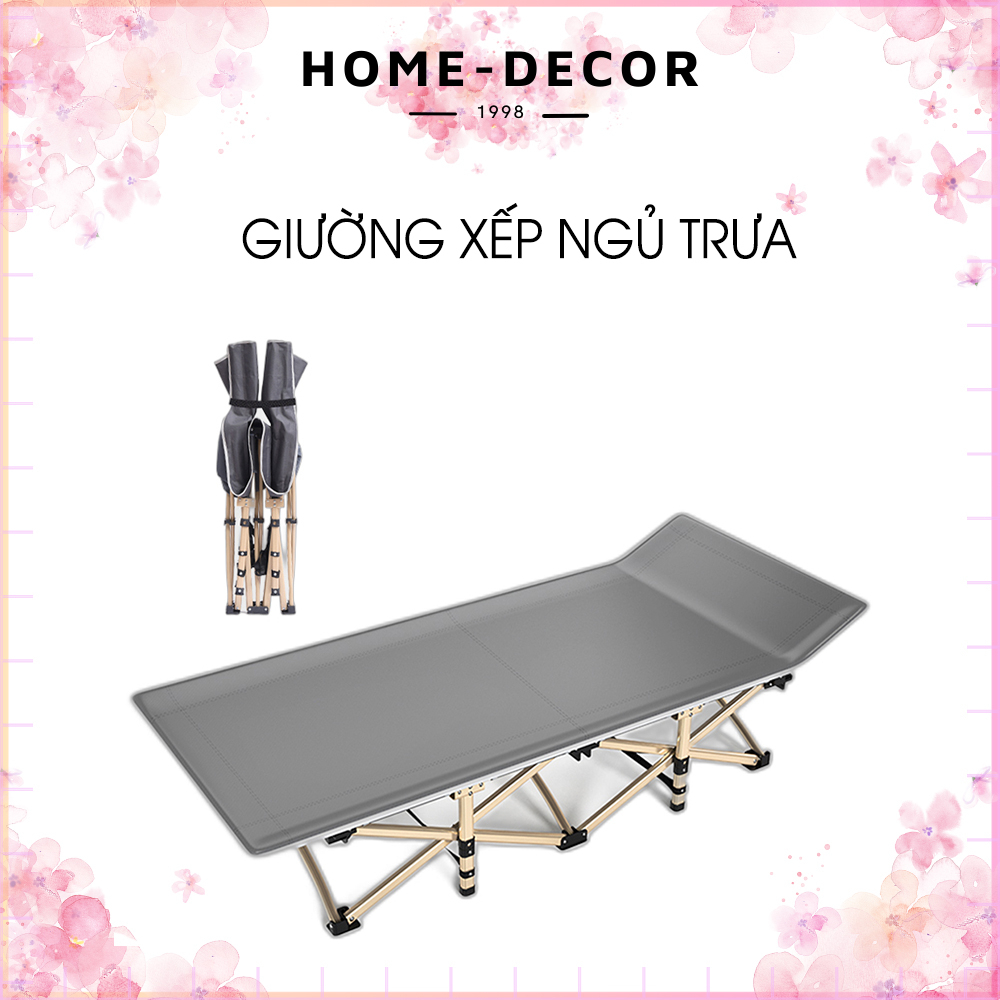 Giường Xếp Ngủ Trưa, Giường Gấp Văn Phòng - Xếp Gọn, Tiện Lợi 67x178