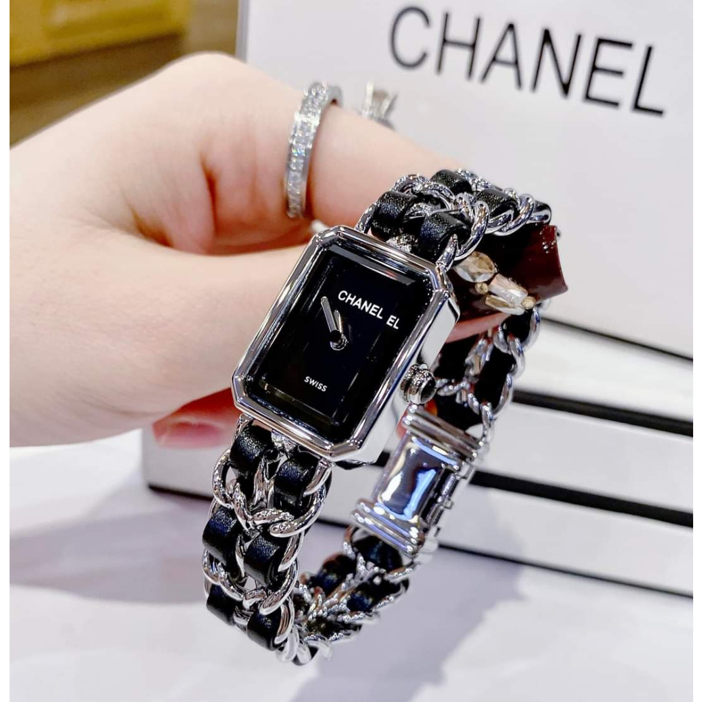 Đồng Hồ Nữ Cha.nel, Size Mini: 20x28mm,Full Box Hãng,Mẫu Hot Cho Chị em Tay Tấm,Yêu Size Nhỏ