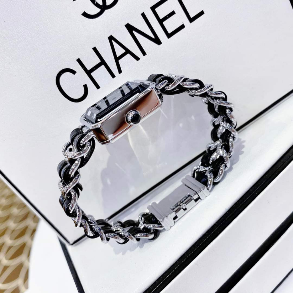 Đồng Hồ Nữ Cha.nel, Size Mini: 20x28mm,Full Box Hãng,Mẫu Hot Cho Chị em Tay Tấm,Yêu Size Nhỏ