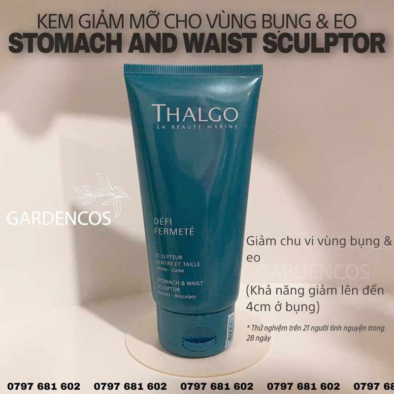 Kem Tan Mỡ Bụng Thalgo Stomach And Waist Sculptor - Gardencos