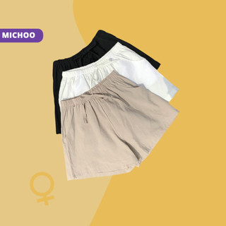 Quần Đùi Đũi MICHOO - Quần Short Đũi Nữ dáng váy
