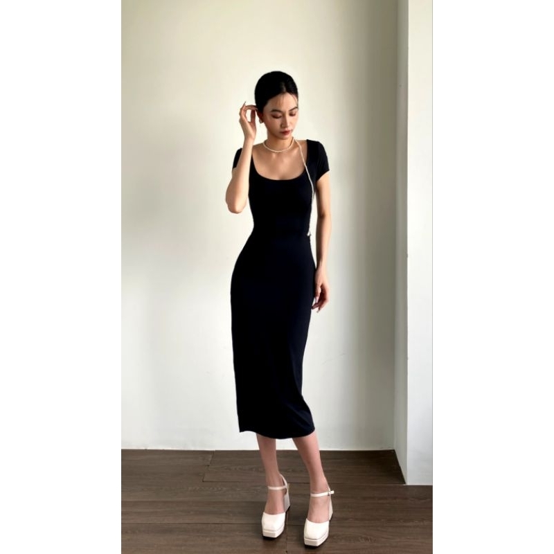 Váy Body Ngắn Tay V04