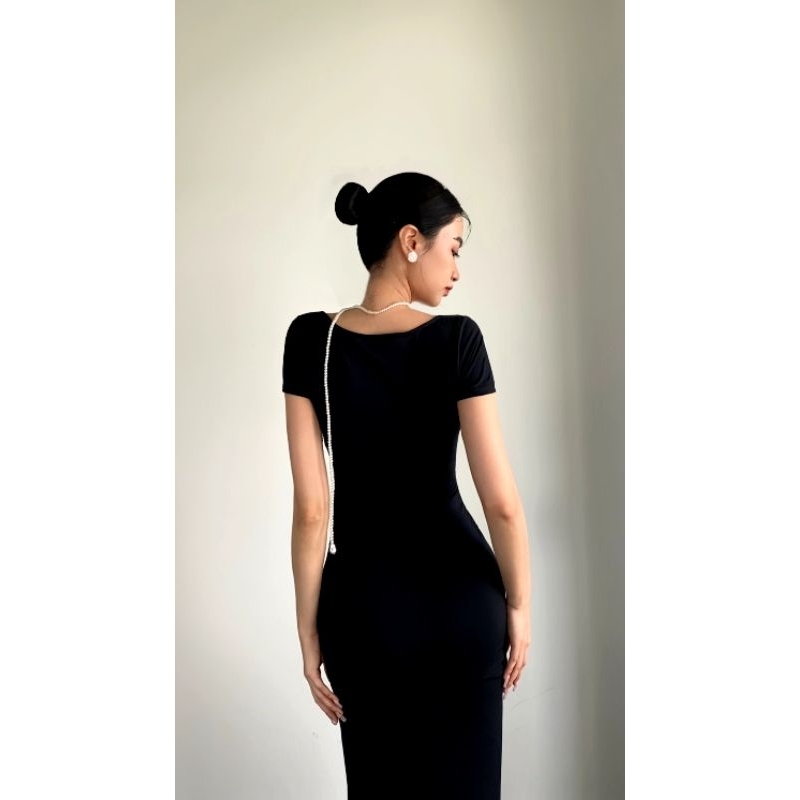 Váy Body Ngắn Tay V04