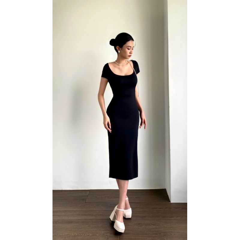 Váy Body Ngắn Tay V04