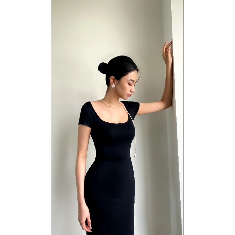 Váy Body Ngắn Tay V04