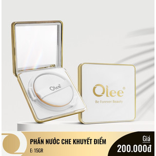 Phấn nước OLEE che khuyết điểm/mỏng mềm mịn/chống nắng/hộp 15gr
