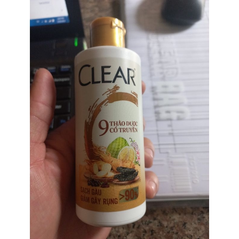 Combo 10 chai dầu gội Clear thảo dược ( 100ml/ chai)