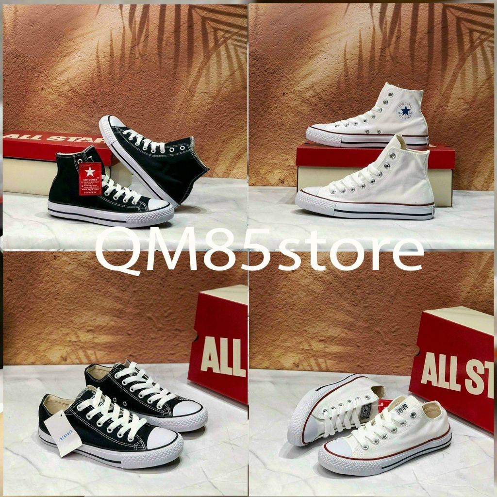 Giày Thể Thao Unisex _Convers Chuck Taylor 1970s All Star, Giày Cv 2 Mẫu 2 Màu Cao Thấp Full Box Tặng Tất
