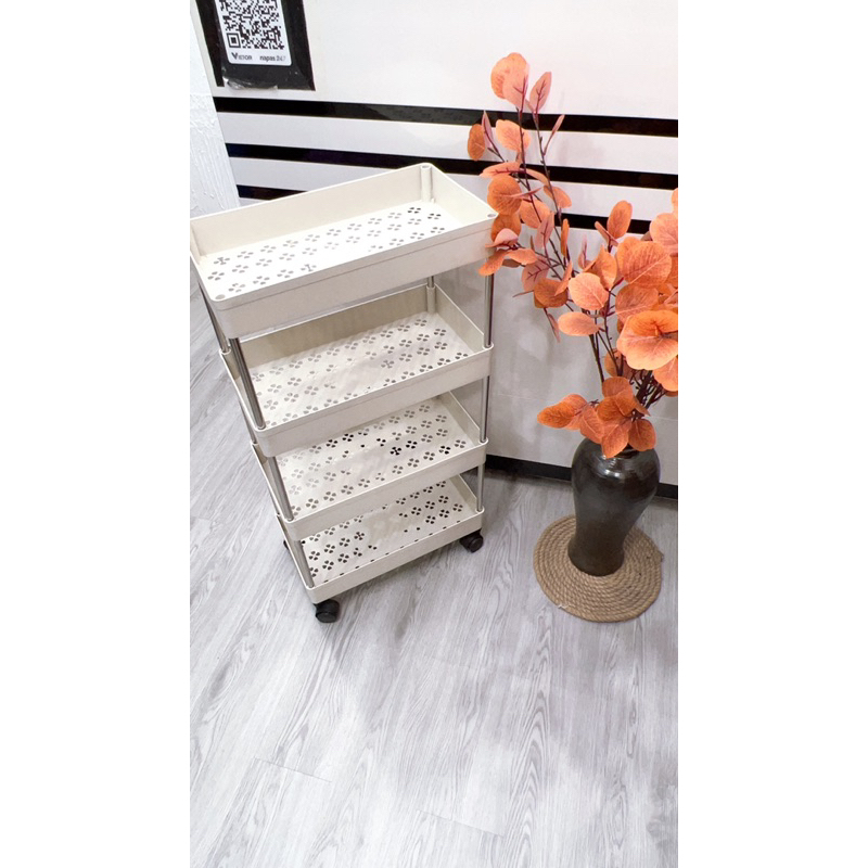 KỆ ĐA NĂNG 4 TẦNG CÓ BÁNH XE