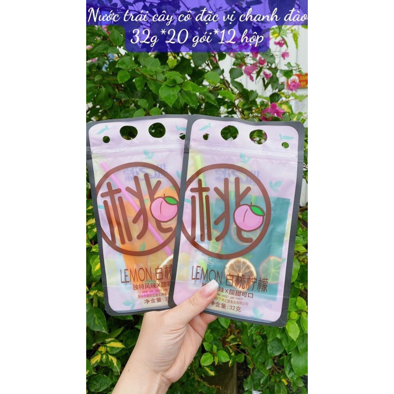 Nước ép trà trái cây cô đặc Quzhiyuan - Gói 32 Gram