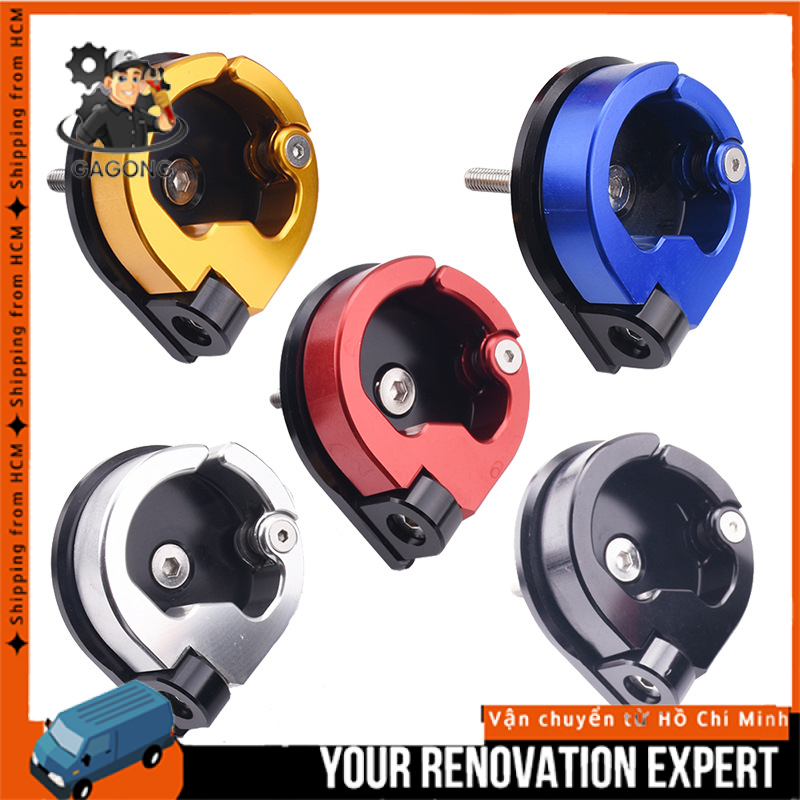 Móc treo đồ xe máy Cnc Shark Power Click Vario Vision và các loại xe khác
