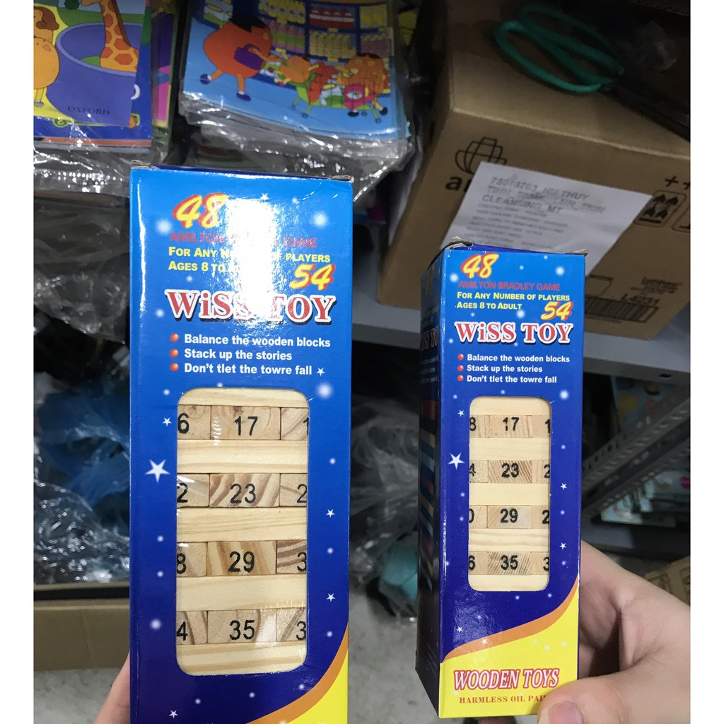 Bộ đồ chơi rút gỗ to cho bé hoc tính kiên trì và khéo léo .ĐTLV