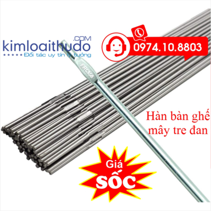 1Kg que Que hàn tig nhôm Er5356-3.2mm, hàn các loại nhôm