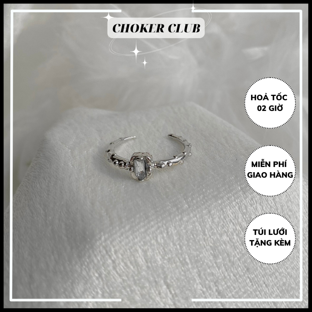 Nhẫn đính đá R44 Choker Club