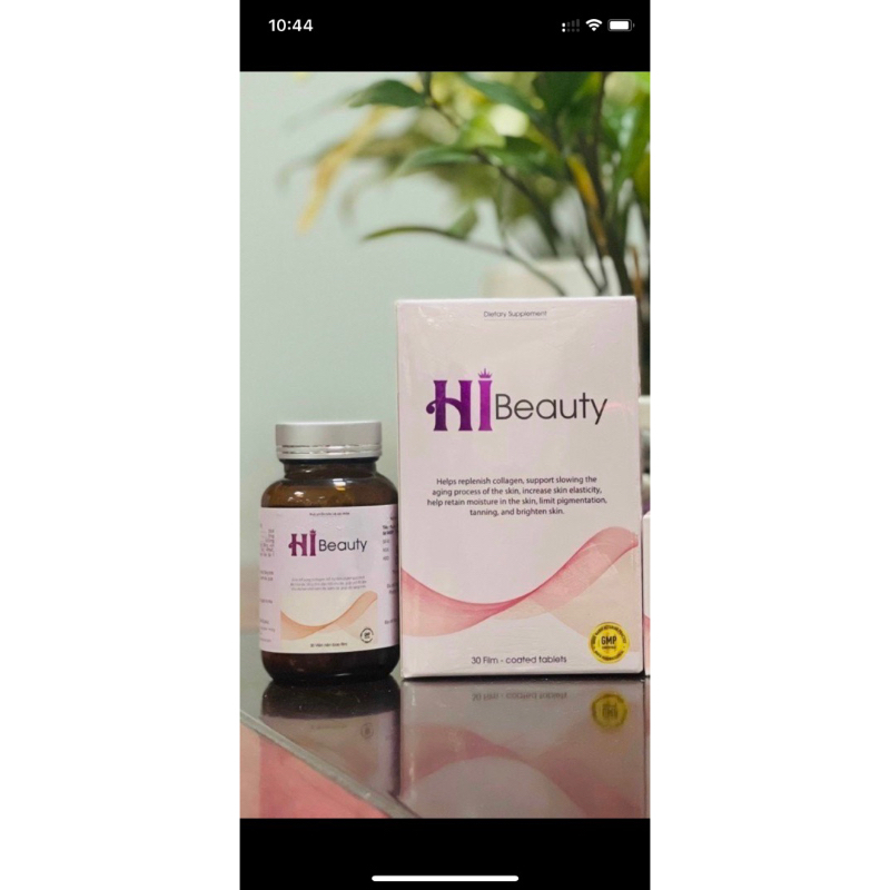 Bộ Kem Hi Beauty Trắng Da Mờ Nám Gồm Kem Serum Viên uống