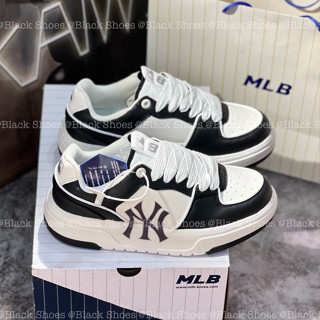 Giày thể thao Black White Panda MLB Chunky Liner Màu Đen Vintage 2023