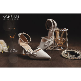 Giày cưới basic Nghé Art nơ 428-7p-nhu-trang