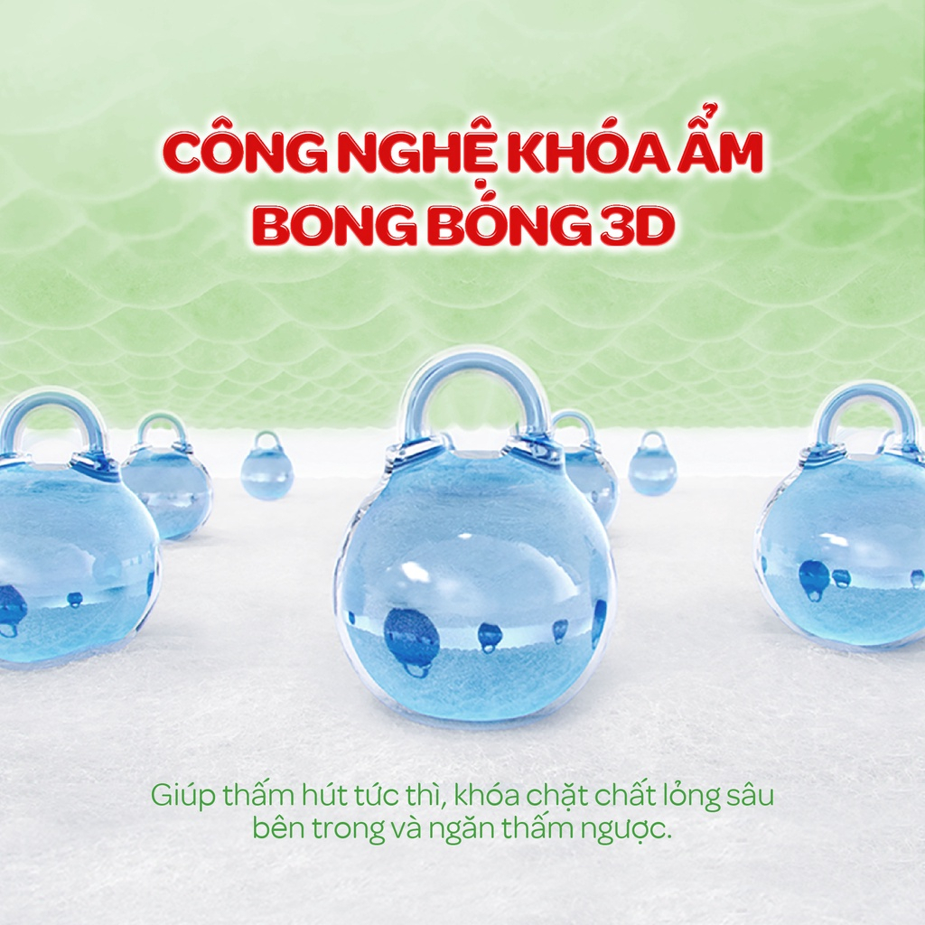 [Tặng kèm tã] Combo 2 Miếng lót Sơ Sinh Huggies Tràm Trà NB1 64 miếng/108 miếng