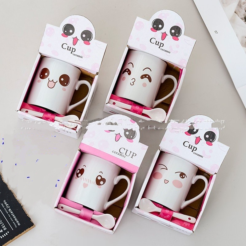 Ly sứ uống cafe,ly sứ có quai uồng trà ,uống nước dễ thương