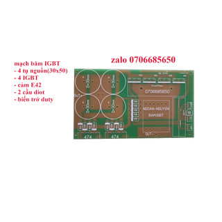 Pcb mạch băm igbt