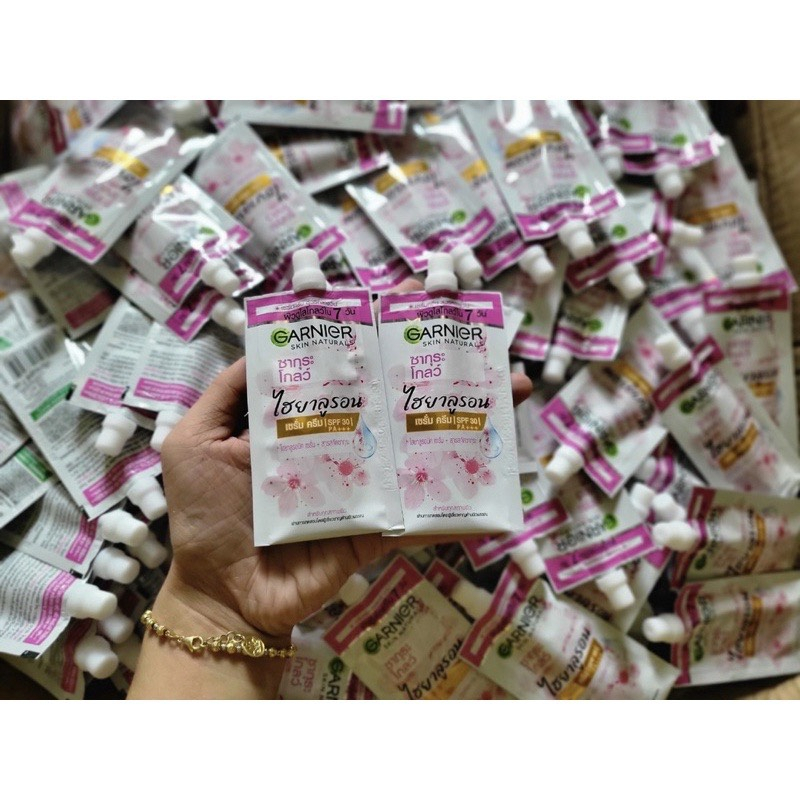 Hộp 6 gói kem dưỡng da Garnier 7g