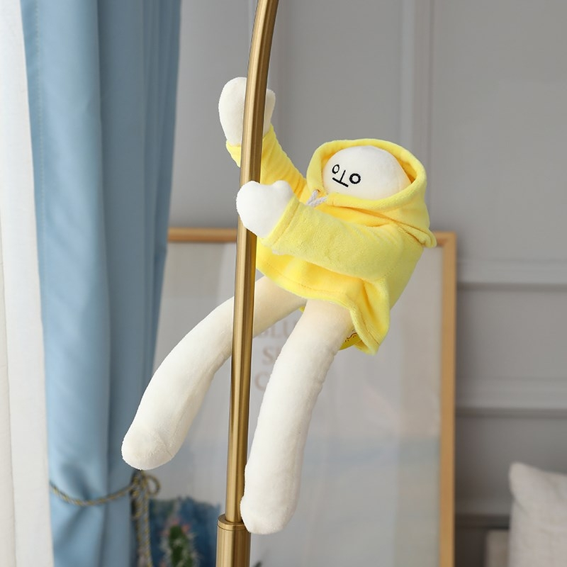 gười Chuối Banana Man Nhồi Bông Trầm Cảm Đáng Yêu Cao Cấp 35cm