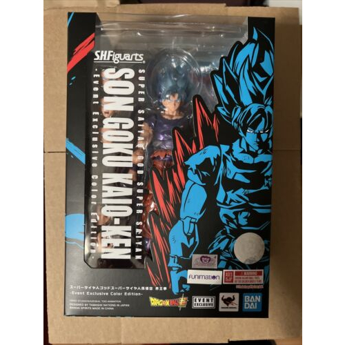 SHF NYCC Goku Blue Kaioken Dragonball