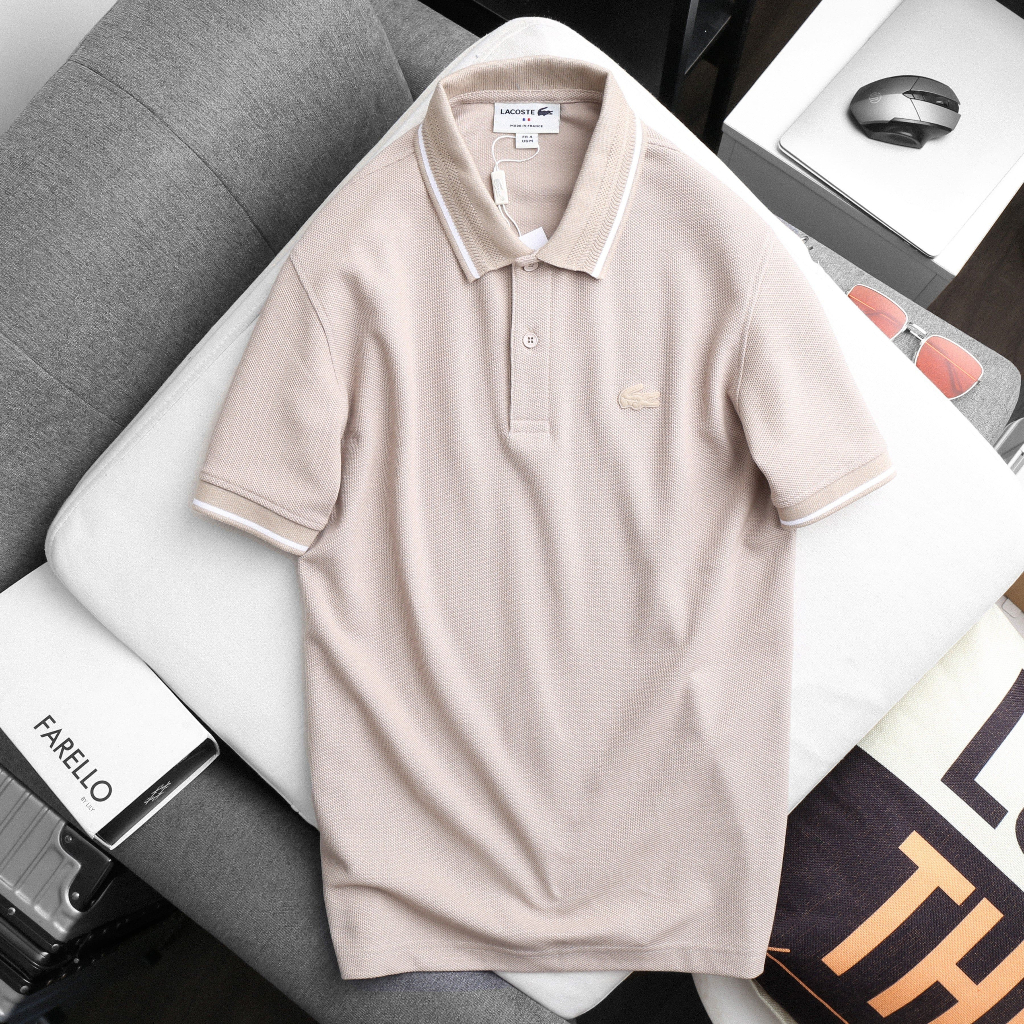 Áo thun Polo Nam VIỀN CỔ xuất dư form suông không ôm, vải cá sấu cotton co giãn , bigsize 100kg - IVANBIGSIZE