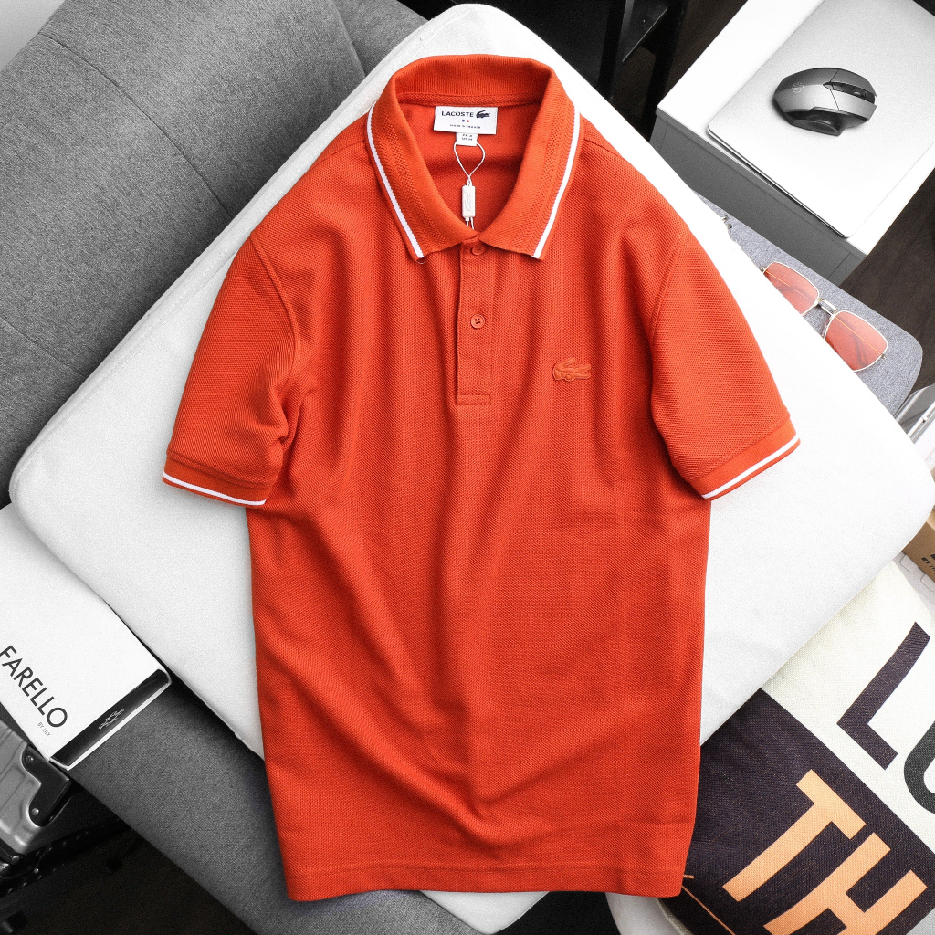 Áo thun Polo Nam VIỀN CỔ xuất dư form suông không ôm, vải cá sấu cotton co giãn , bigsize 100kg - IVANBIGSIZE