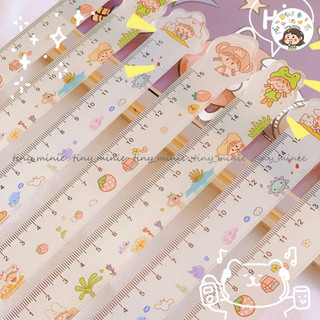 Thước Kẻ Mica Dễ Thương - tiny_minie