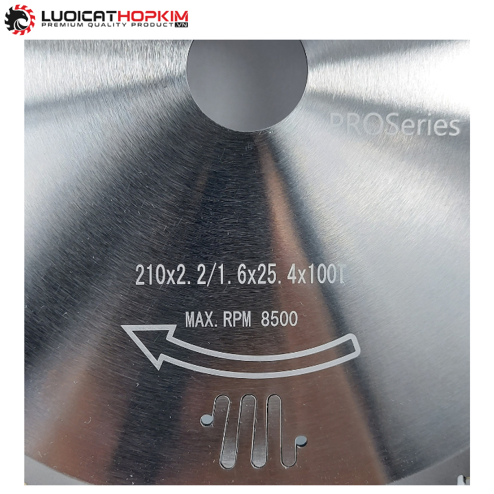 Lưỡi cắt nhôm 210mm 100 răng SENKA