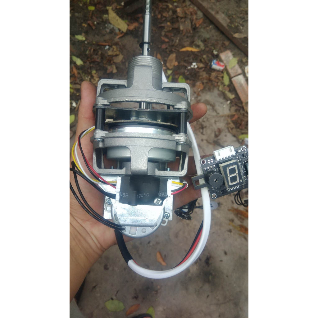 Full combo đầu quat ko than điều khiển remote 18-24v motor nidec 84w chuyên quạt (motor hàng nhập )