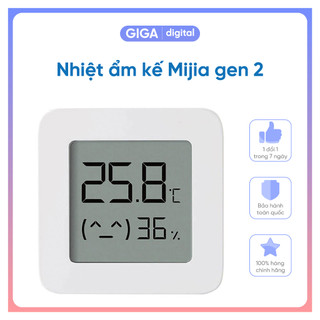 Nhiệt ẩm kế xiaomi mijia gen 2 - nun4126gl - bluetooth