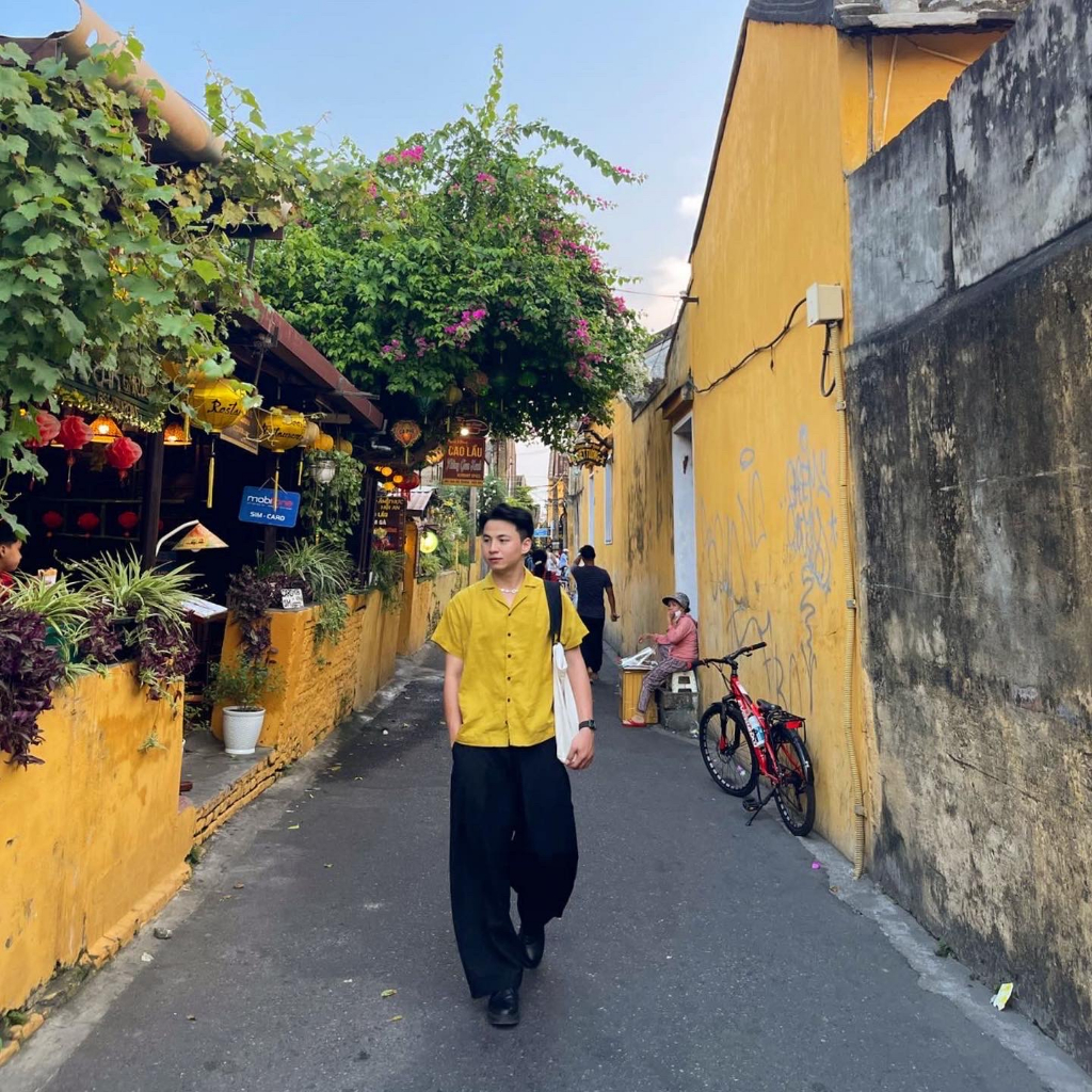 Áo sơ mi basic, không túi