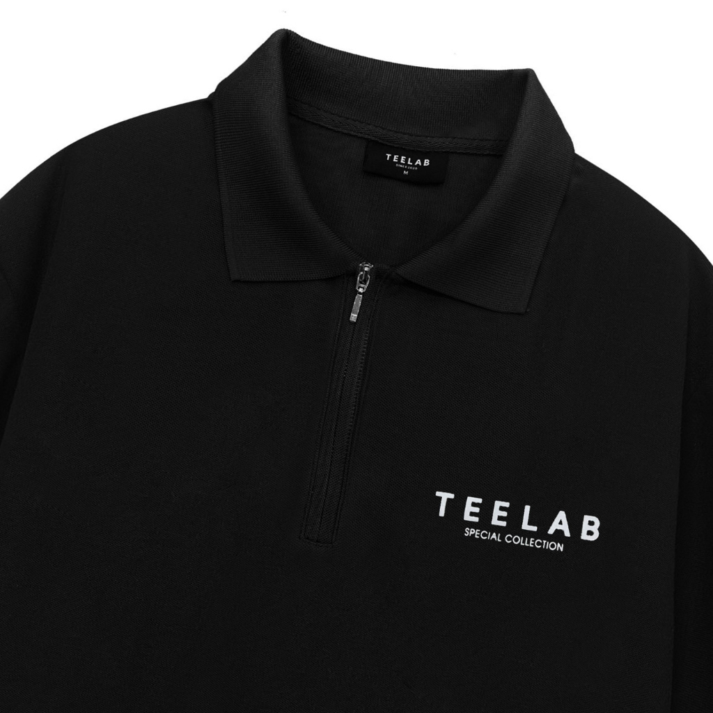 Áo Polo Zip Teelab Local Brand Unisex Special Collection V2.0 Polo AP024