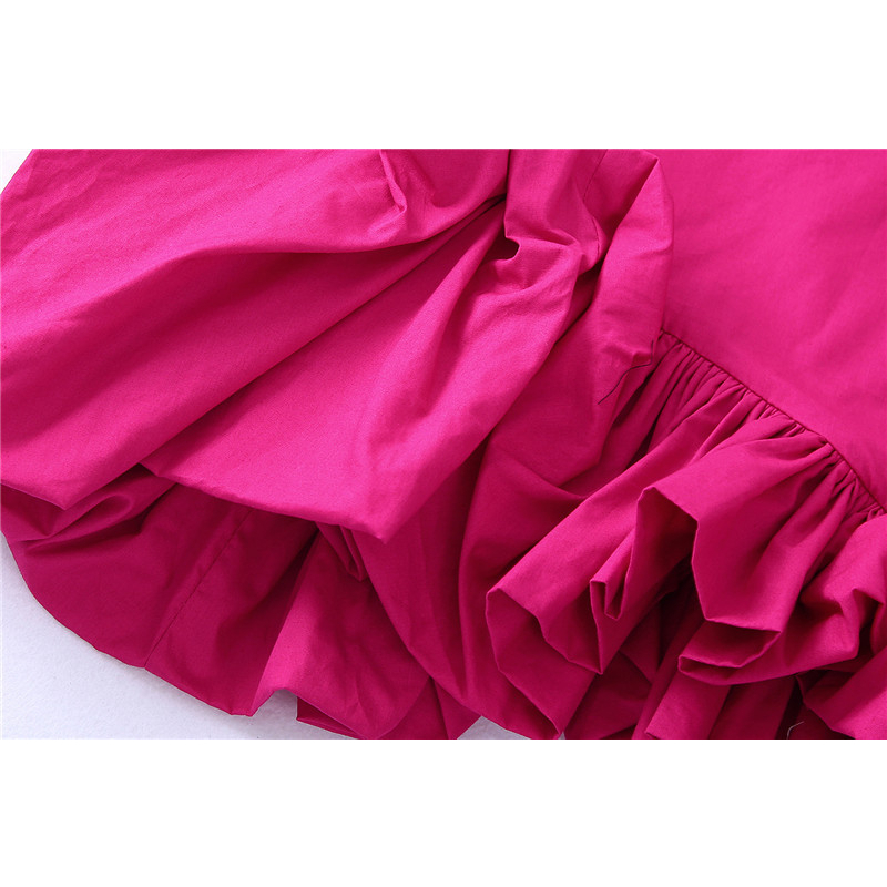 (HÀNG SẴN - ẢNH THẬT) Áo cọc tay, có đúp lót, phối tùng xòe, form babydoll - Áo cọc tay cách điệu, hàng Q.C.C.C Z.a.r.a