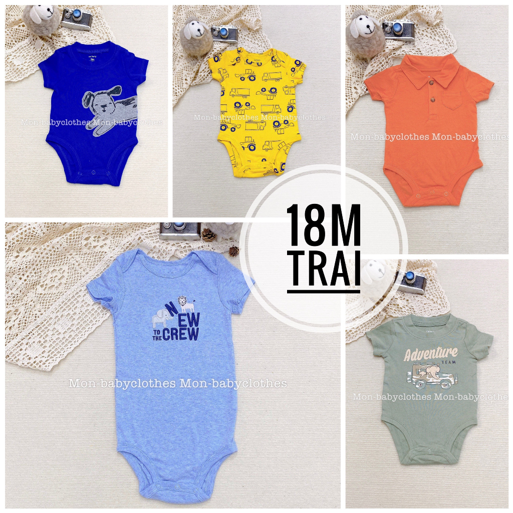 BODY cộc tay 12-18 tháng