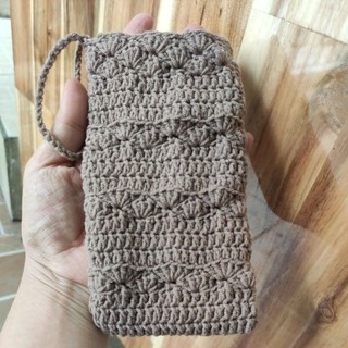 Túi đựng điện thoại bằng len xịn