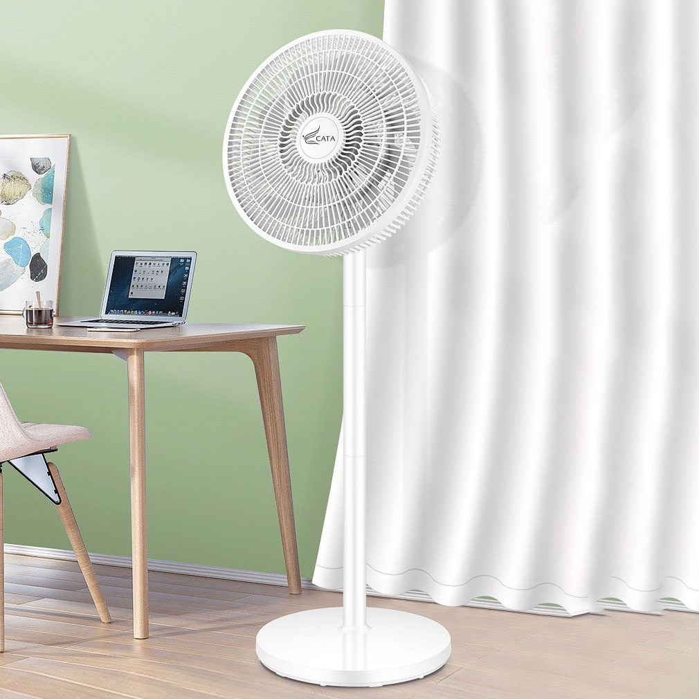 Quạt Cát Á Quạt cây đứng điều khiển từ xa góc xoay 120 độ 15 cánh - Bảo hành 1 năm
