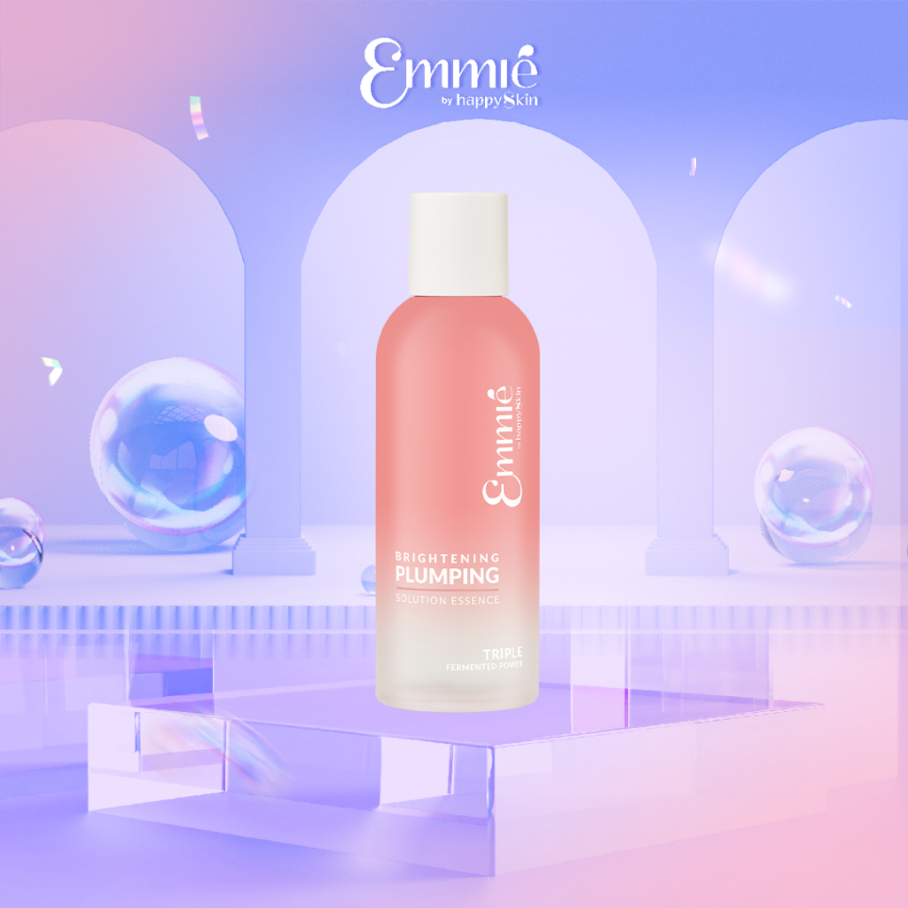 Combo Dưỡng Sáng Căng Mịn: Nước Thần + Serum C Emmié By HappySkin