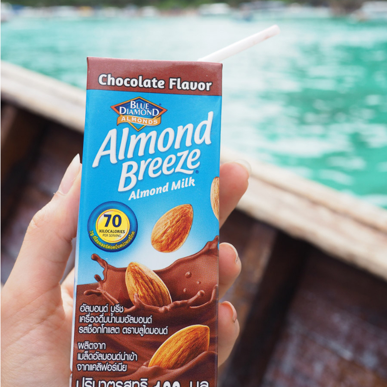ALMOND BREZZE | Sữa Hạnh Nhân Nguyên Chất - Sữa Hạt Lactose - Dành Cho Người Ăn chay