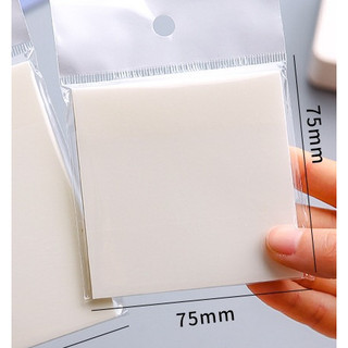 Xấp 50 tờ giấy ghi chú trong suốt , giấy ghi chú tiện dụng dành cho học sinh