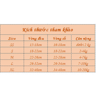 Mũ ếch cho chó mèo thú cưng handmade