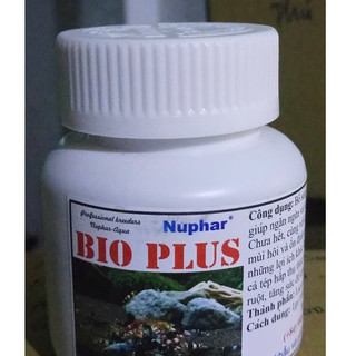 Bio plus - nuphar - men tiêu hóa - khử độc cho cá tép cảnh