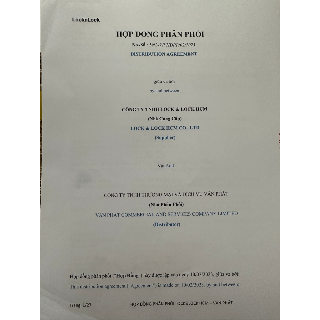 Máy tăm nước không dây LocknLock ENR156BLU