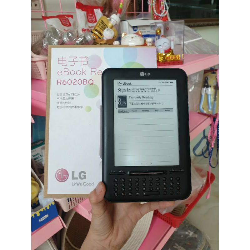 Máy đọc sách giá rẻ LG R6020BQ . NEW FULLBOX 100%