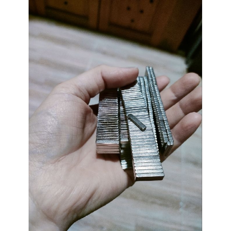 10 viên nam châm nhỏ dài siêu mạnh 15x3x2mm